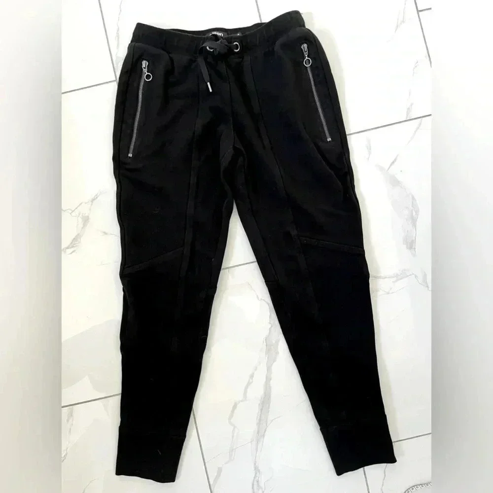 Olsen/ Lisa/  Dressy joggers/ Ankle/ Cropped/ Black/ Size US XS - Picture 4 of 13